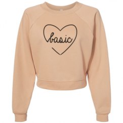 Women's Raglan Pullover Fleece