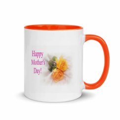 11oz Ceramic Mug with Color Inside
