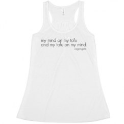 Ladies Flowy Racerback Tank