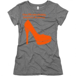 Ladies Slim Fit Super Soft Triblend Tee