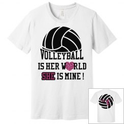 Volleyball is her world