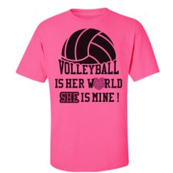 Unisex Ultra Cotton Safety Neon Crewneck Tee