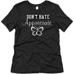 Ladies Relaxed Fit Super Soft Triblend Tee