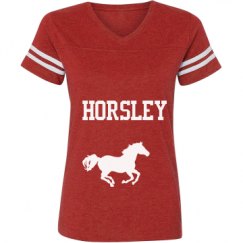 Ladies Relaxed Fit Vintage Sports Tee