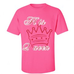 Unisex Ultra Cotton Safety Neon Crewneck Tee