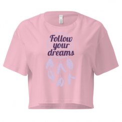 Ladies Festival Cali Crop Top Tee