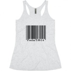 Ladies Slim Fit Super Soft Racerback Triblend Tank