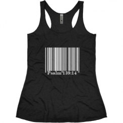Ladies Slim Fit Super Soft Racerback Triblend Tank