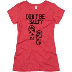 Ladies Slim Fit Super Soft Triblend Tee