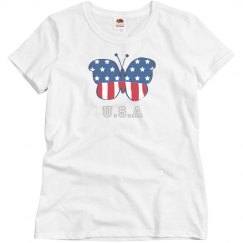 Usa buterfly top