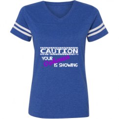 Ladies Relaxed Fit Vintage Sports Tee