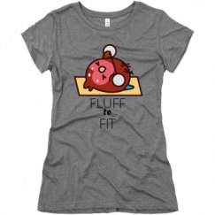 Ladies Slim Fit Super Soft Triblend Tee
