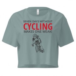 Ladies Festival Cali Crop Top Tee