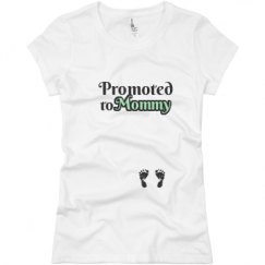 Ladies Slim Fit Basic Promo Jersey Tee