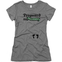 Ladies Slim Fit Super Soft Triblend Tee