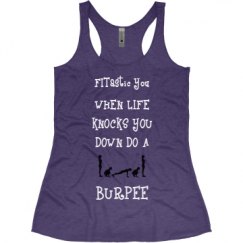 Ladies Slim Fit Super Soft Racerback Triblend Tank