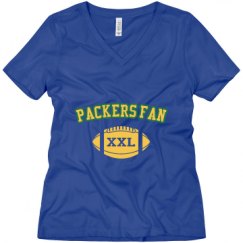 Ladies Relaxed Fit V-Neck Tee