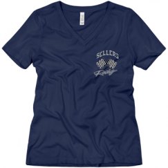 Ladies Relaxed Fit V-Neck Tee