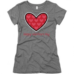 Ladies Slim Fit Super Soft Triblend Tee