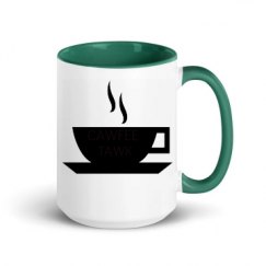 15oz Ceramic Mug with Color Inside