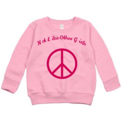 Toddler Crewneck Basic Promo Sweatshirt