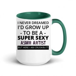 15oz Ceramic Mug with Color Inside