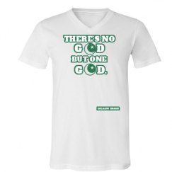 Unisex V-Neck Jersey Tee