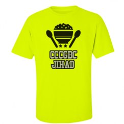 Unisex Ultra Cotton Safety Neon Crewneck Tee