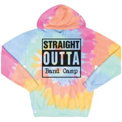 Unisex Tie-Dye Fleece Hoodie