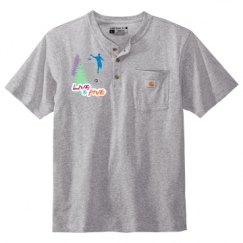 Unisex Carhartt Henley Tee 