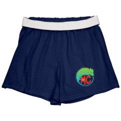 Slim Fit Cheer Shorts
