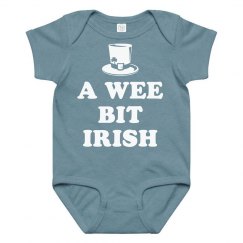Wee Bit Irish Cute Baby Bodysuits