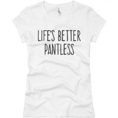 Ladies Slim Fit Basic Promo Jersey Tee