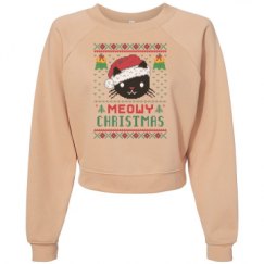 Women's Raglan Pullover Fleece