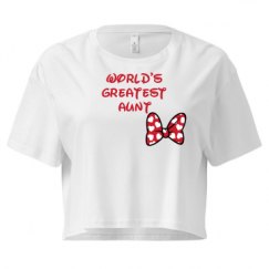 Ladies Festival Cali Crop Top Tee