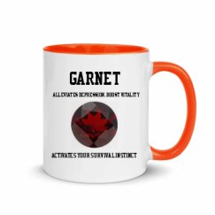 11oz Ceramic Mug with Color Inside