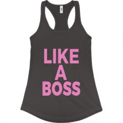 Ladies Slim Fit Racerback Tank Top