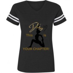 Ladies Relaxed Fit Vintage Sports Tee