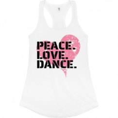Ladies Slim Fit Racerback Tank Top