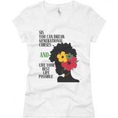 Ladies Slim Fit Basic Promo Jersey Tee