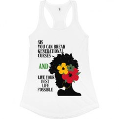 Ladies Slim Fit Racerback Tank Top