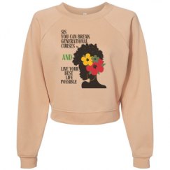 Women's Raglan Pullover Fleece
