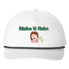 Snapback Five-Panel Rope Hat