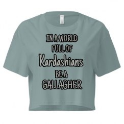 Ladies Festival Cali Crop Top Tee