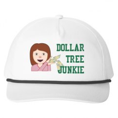 Snapback Five-Panel Rope Hat