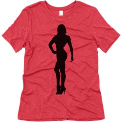 Ladies Relaxed Fit Super Soft Triblend Tee