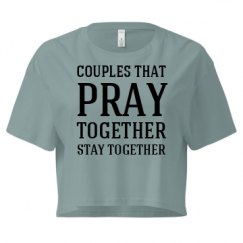 Ladies Festival Cali Crop Top Tee