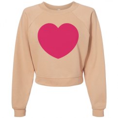 Women's Raglan Pullover Fleece