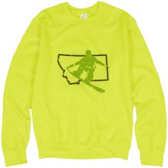 Unisex Neon Crewneck Sweatshirt