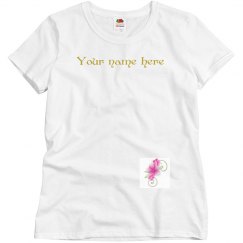 Your name here shirt